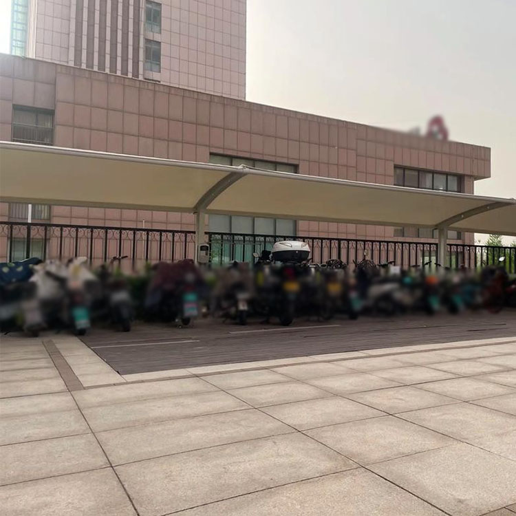 忠县膜结构电动车棚