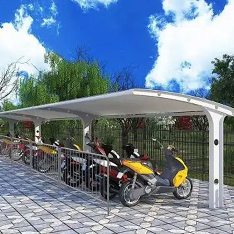 忠县膜结构电动车棚